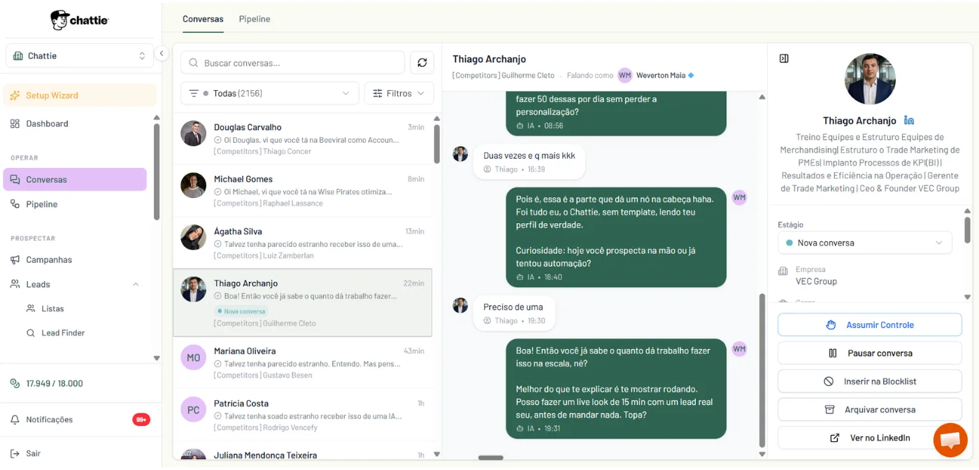 Unified AI SDR inbox